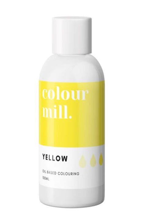 100ml Colour Mill Yellow Oil Based Colouring 100ml