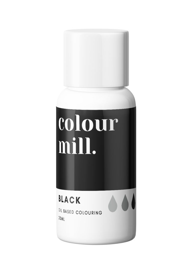 Colour Mill Black Oil Based Colouring 20ml