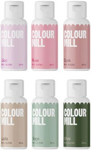 COLOUR MILL OIL 20ml - Botanical Pack of 6