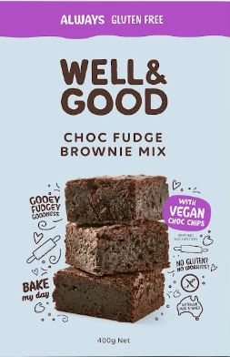 Well and Good Choc Fudge Brownie Mix 400g