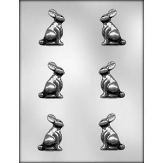 Bunny Sitting 3D Mini Mould Chocolate