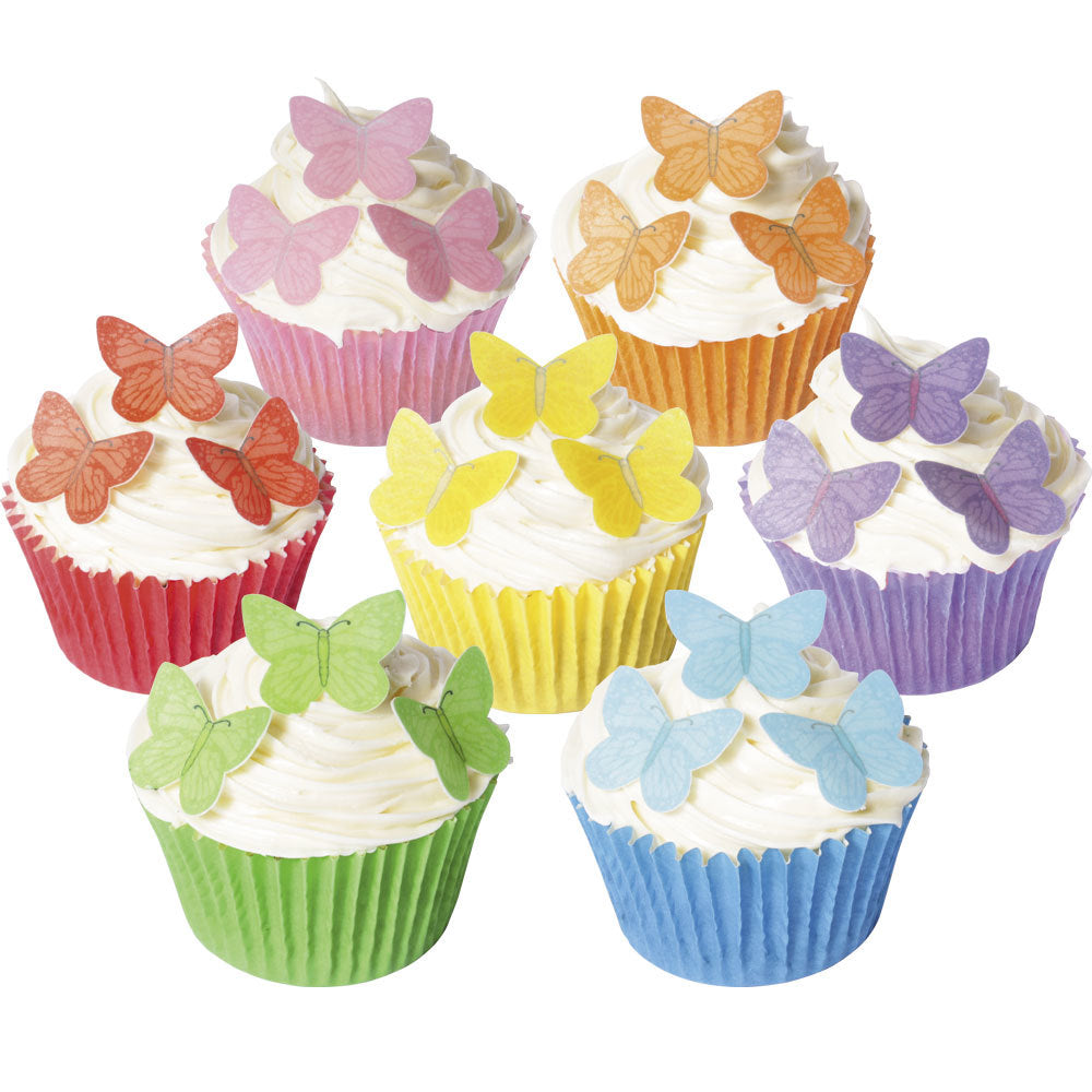 Edible Small Vivid Butterflies (42)