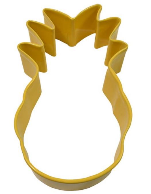 D.LINE PINEAPPLE COOKIE CUTTER 8.9CM - YELLOW