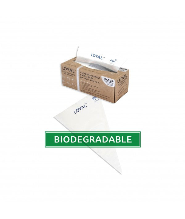 12" Disposable Piping Bags packet of 100 BIODEGRADABLE  Loyal