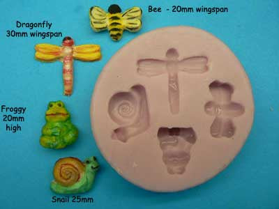 WATER GARDEN FRIENDS SILICON MOULD