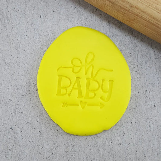 Oh Baby Embosser Custom Cookie Cutters - EMB306