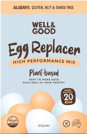 Well and Good High Performance Egg Replacer Mix 200g