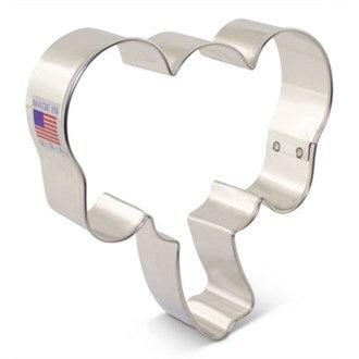 Elephant Face Cookie Cutter by Delores Swords - Tin