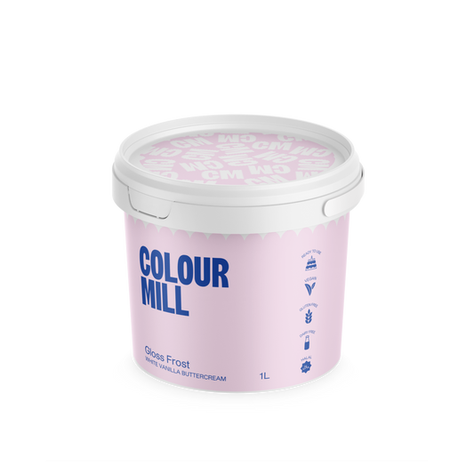 Colour Mill 'Gloss Frost' Buttercream White 1L