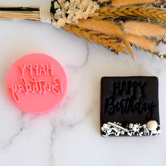 Happy Birthday - Fun Cookie Stamp