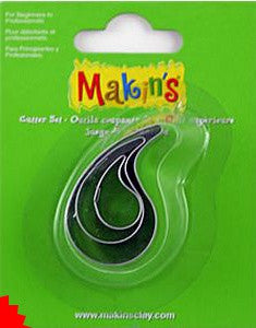 Makin's Cutter Set of 3 - Water Drop