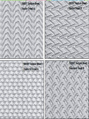Makins Texture Sheets - Set F - Set of 4