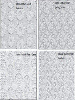 Makins Texture Sheets - Set G - Set of 4