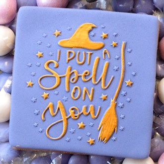 Halloween - I put a Spell on you Raise It Up / Deboss Cookie Stamp