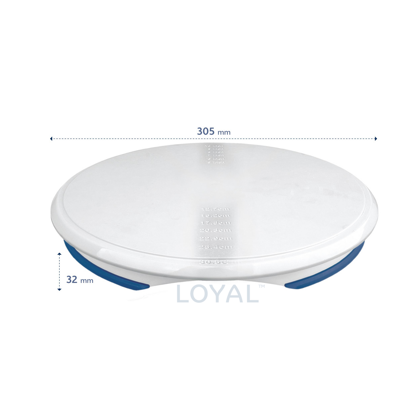 LOYAL ULTRA SLIM DECORATING TURNTABLE