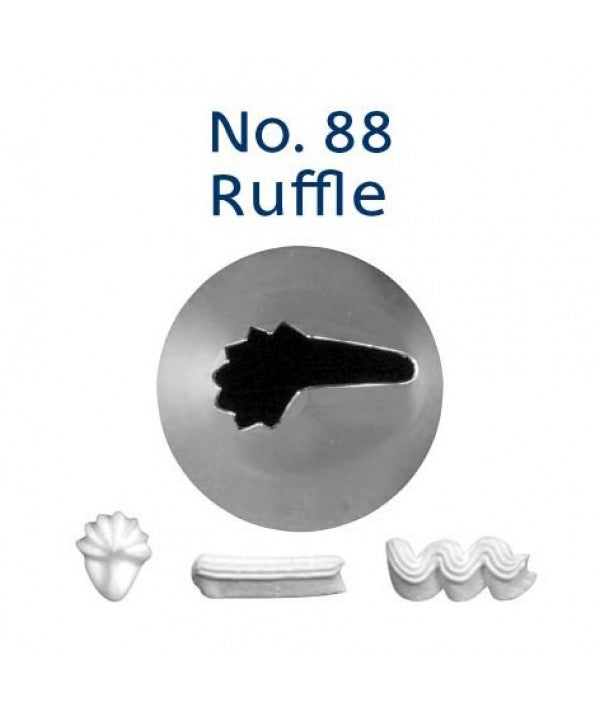 No.88 RUFFLE STANDARD S/S PIPING TIP