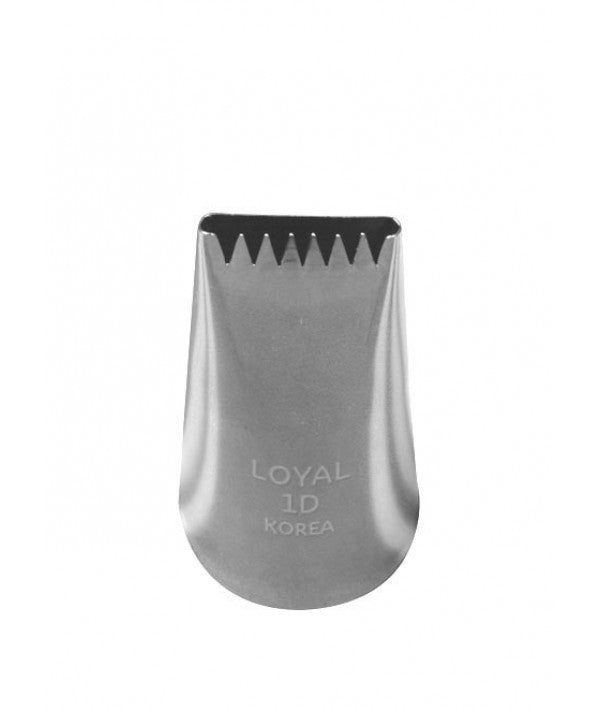 LOYAL No. 1D BASKETWEAVE MEDIUM PIPING TIP