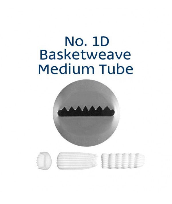 LOYAL No. 1D BASKETWEAVE MEDIUM PIPING TIP