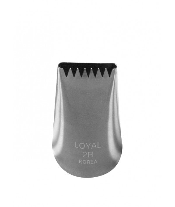 LOYAL No. 2B BASKETWEAVE MEDIUM PIPING TIP