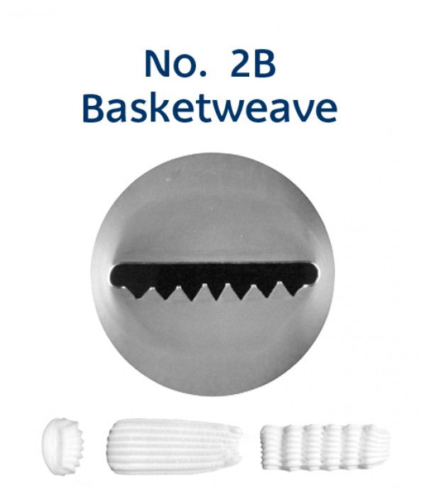 LOYAL No. 2B BASKETWEAVE MEDIUM PIPING TIP