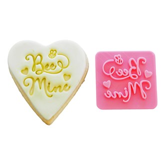 Love - Bee Mine Cookie Stamp