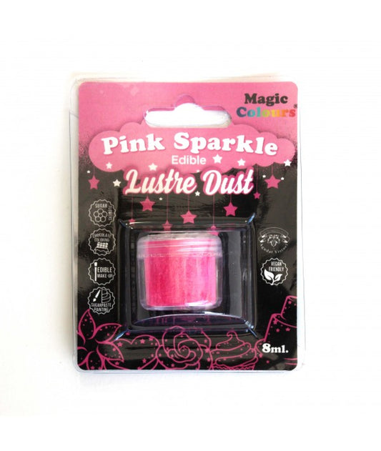 Magic Colours Lustre Dust Pink Sparkle 7ml