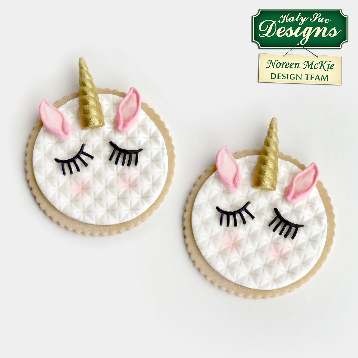 Unicorn Ears, Horn and Lashes Mould - Katy Sue Mould