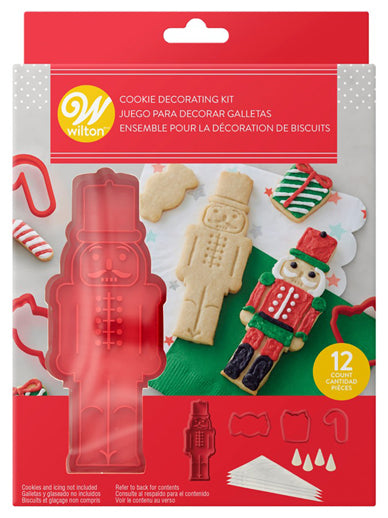 WILTON COOKIE DECORATING KIT - NUTCRACKER