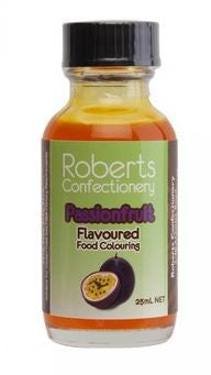 Roberts Confectionery - Passionfruit Flavour / Colour 30ml