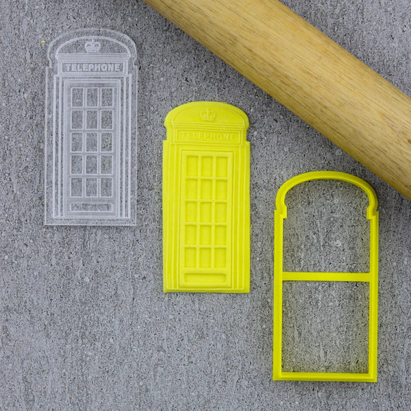 Phone Box Cutter and Debosser Set Custom Cookie Cutters Across The