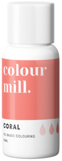 Coral Colour Mill Oil Based Colouring 20ml