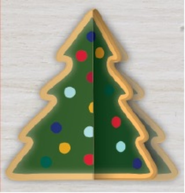 WILTON 3D Christmas Tree Cookie Cutter Set