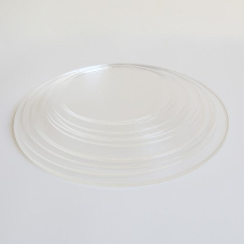 5.25" Round Acrylic Ganache Boards Lid