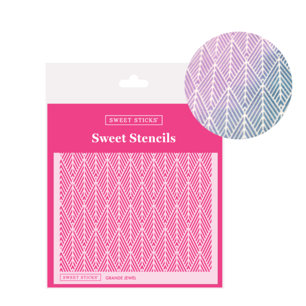 Grande Jewel Stencil by Sweet Sticks