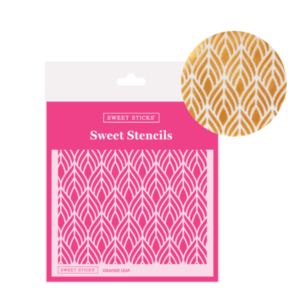 Grande Leaf Sweet Stencils by Sweet Sticks