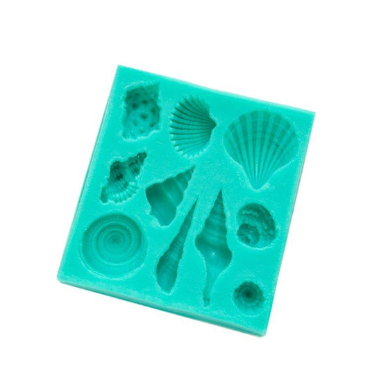 SILICONE MOULD - SEA SHELLS