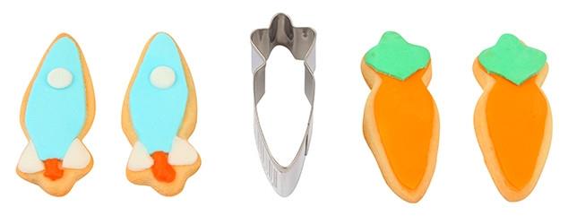 Carrot Mini Stainless Steel Cookie Cutter