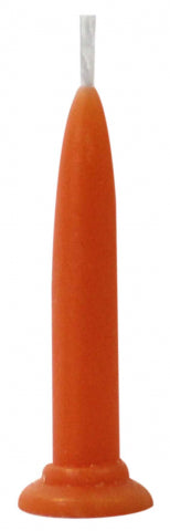 Orange Bullet Candles