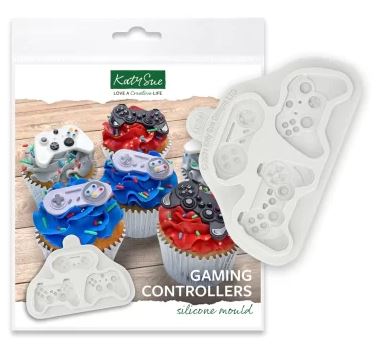 Gaming Controllers Silicone Mould - Katy Sue Mould