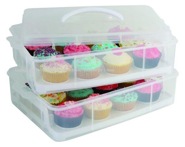 24 Cup Stackable Cupcake Carrier