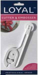 LOYAL CUTTER & EMBOSSER - Perfect for Fondant and Gumpaste
