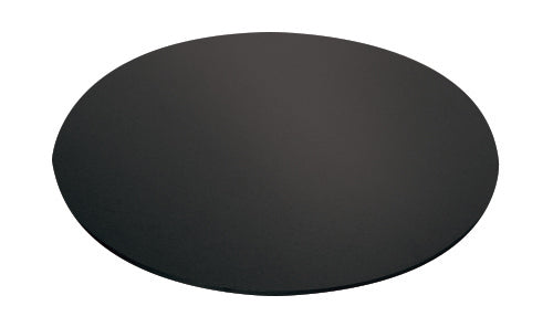 7" Round Black Cake Board