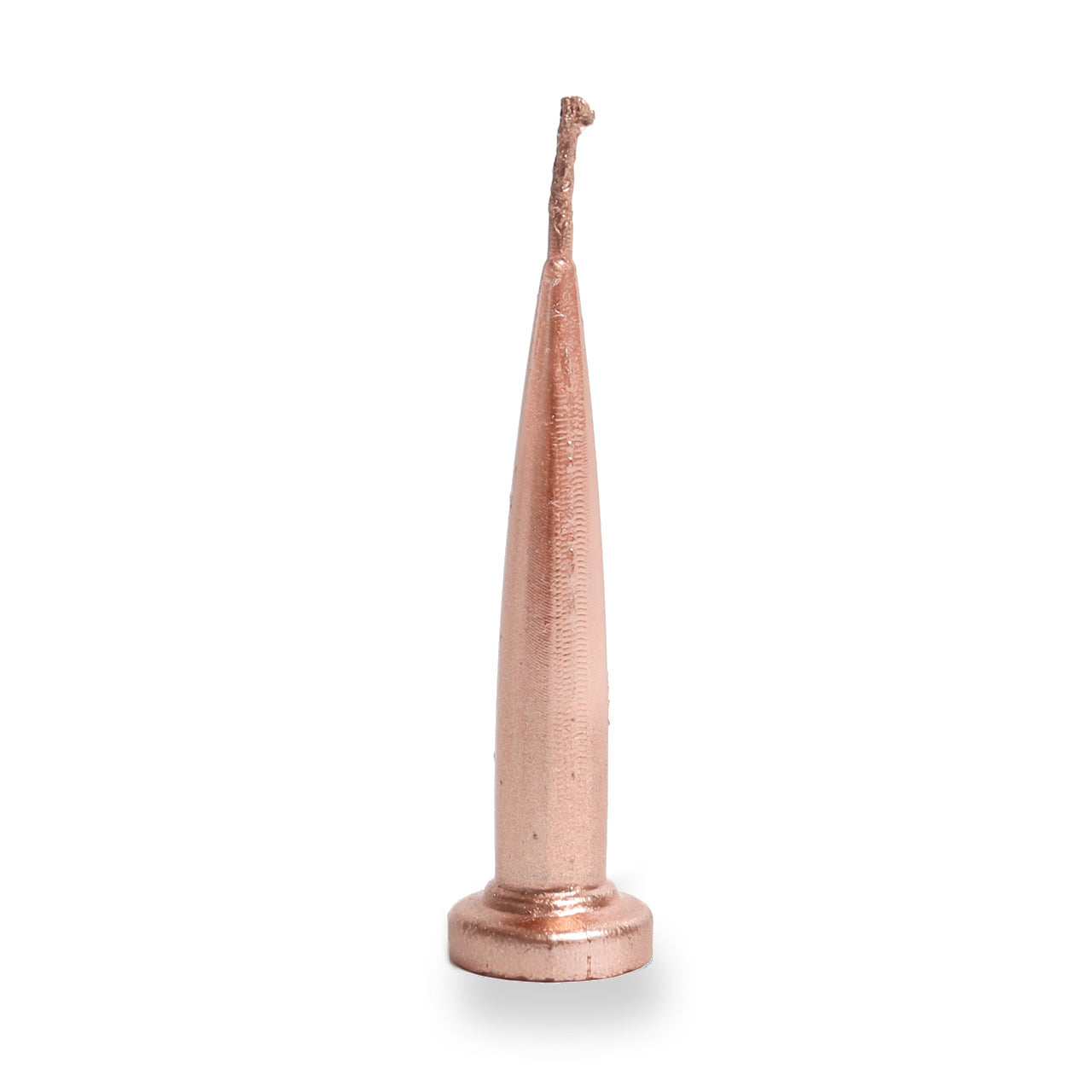 Rose Gold Bullet Candles