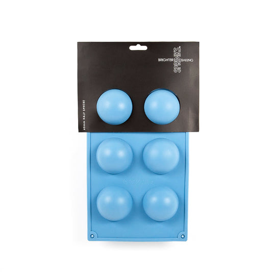 SPRINKS SILICONE MOULD - HALF SPHERE 60MM