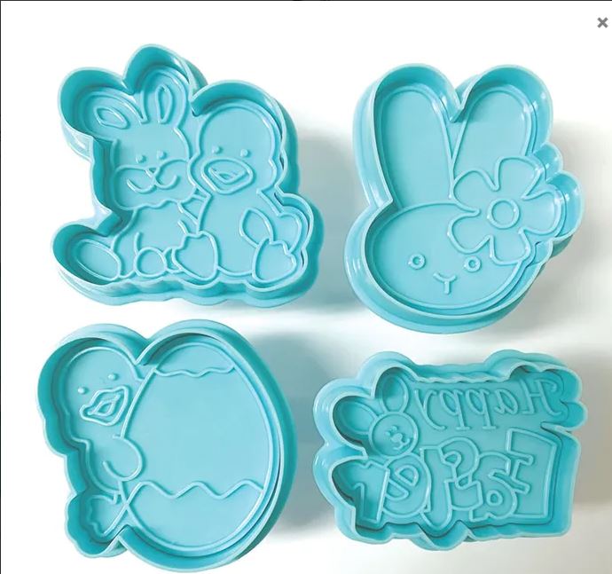 HAPPY EASTER | PLUNGER CUTTERS | 4 PIECES