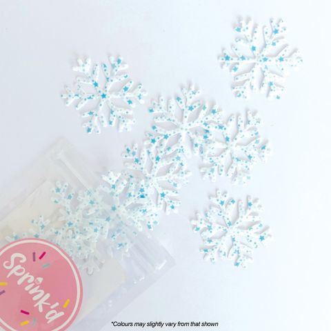 SPRINK'D | GRAFFITI SNOWFLAKE | WAFER SPRINKLES