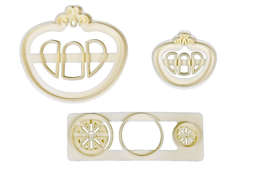 PRINCESS CARRIAGE SET OF 2 TAPPIT CUTTER - FMM CUTTERS