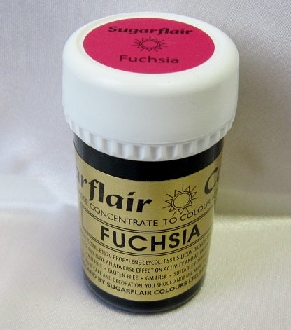 FUCHSIA - SUGARFLAIR SPECTRAL PASTE 25G - FOOD COLOUR