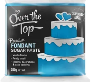 OVER THE TOP ICE BLUE FONDANT 250GM