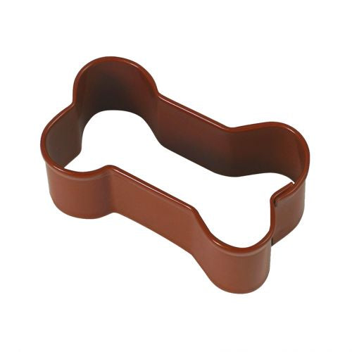 MINI DOG BONE COOKIE CUTTER 4.45CM (BROWN)